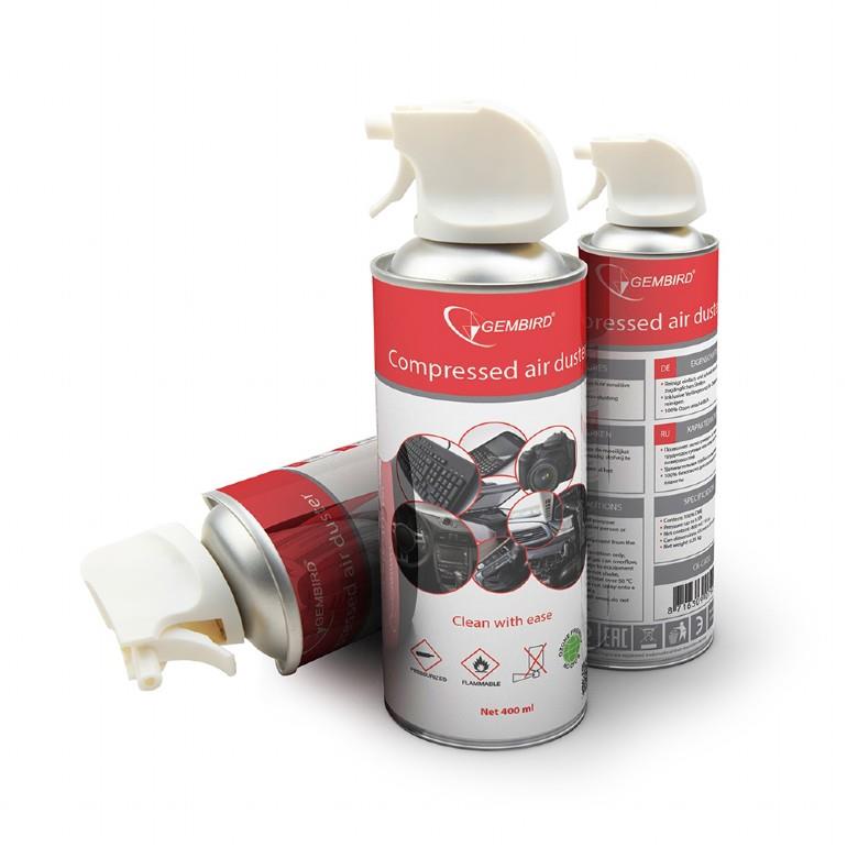 ce6c06a6-8cdd-48b8-ac36-5e3f9b1b19b1 COMPRESSED AIR DUSTER 400ML/CK-CAD-FL400-01 GEMBIRD - Image 1
