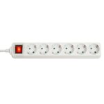 LINDY CABLE POWER EXTENSION 1.4M/6OUTL. 73103 LINDY