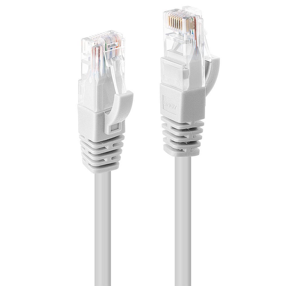 d18f5f88-336f-4edc-ac41-3c06d5e6a8b4 CABLE CAT6 U/UTP 0.5M/WHITE 48091 LINDY - Image 1