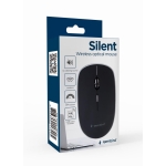 MOUSE USB OPTICAL WRL BLACK/SILENT MUSW-4BS-01 GEMBIRD - Image 3