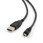 CABLE USB2 AM-MINI 1.8M BLACK/CCP-USB2-AM5P-6 GEMBIRD - Image 3
