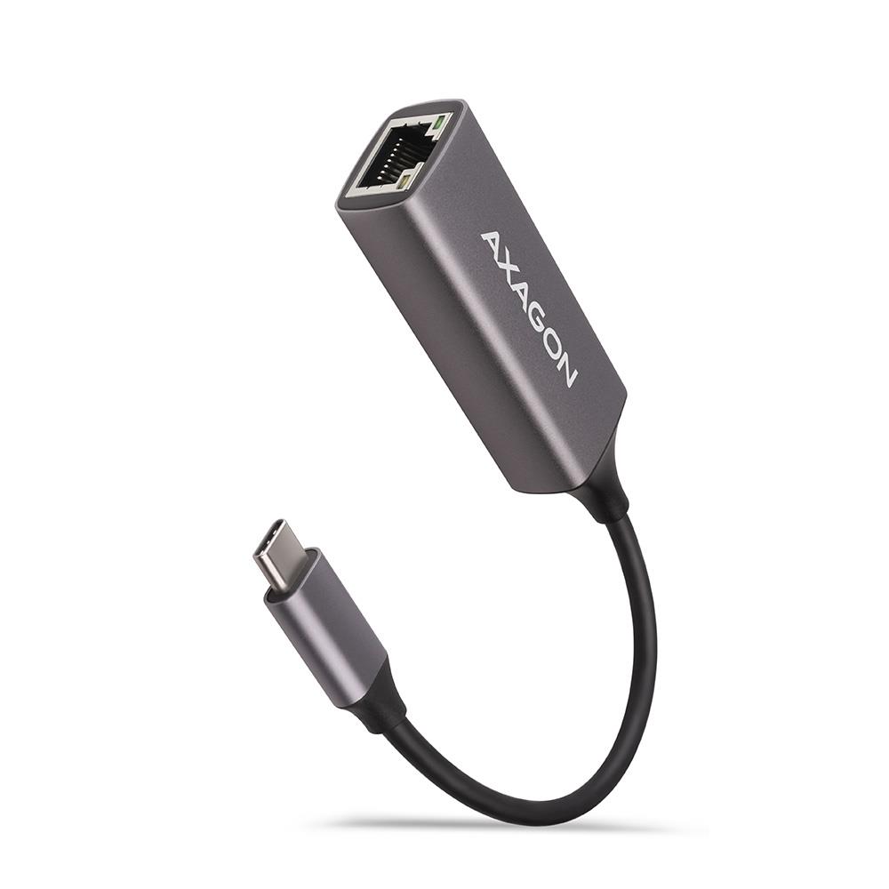 d4197e4e-31f2-4aa2-b437-8abf451381a9-1 AXAGON NET ADAPTER USB-C 1GB/ADE-TRC AXAGON - Image 1