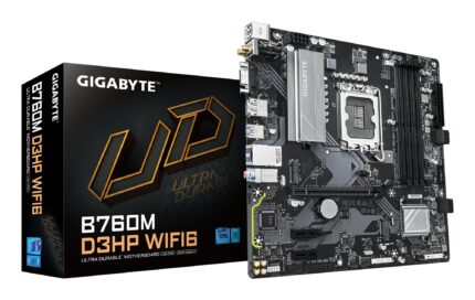 GIGABYTE Mainboard|GIGABYTE|Intel B760 Express|LGA1700|Micro-ATX|Memory DDR5|Memory slots 4|B760MD3HPWIFI61.0