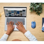 MOUSE USB OPTICAL WRL BLUE/MYDO 25041 TRUST - Image 6