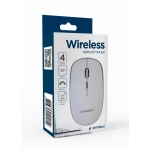 MOUSE USB OPTICAL WRL/WHITE MUSW-4B-01-W GEMBIRD - Image 2