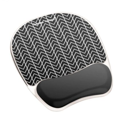 FELLOWES MOUSE PAD PHOTO GEL/CHEVRON 9653401 FELLOWES