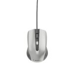 GEMBIRD MOUSE USB OPTICAL BLACK/SILVER/MUS-4B-01-BS GEMBIRD