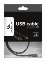 CABLE USB2 TO MICRO-USB 0.5M/CCP-MUSB2-AMBM-0.5M GEMBIRD - Image 3