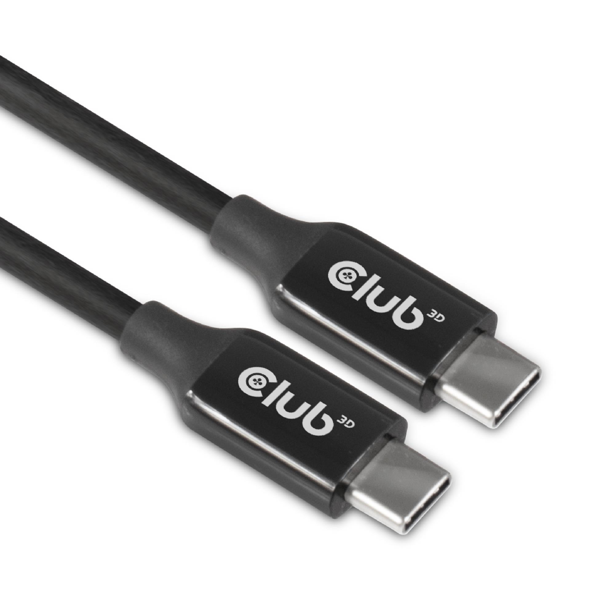 d7d88665-ce60-4917-b249-f0ee2789ae3c CLUB3D CABLE USB-C TO USB-C 5M/M/M CAC-1535 CLUB3D - Image 1
