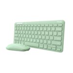 TRUST KEYBOARD +MOUSE WRL LYRA/GREEN 24942 TRUST