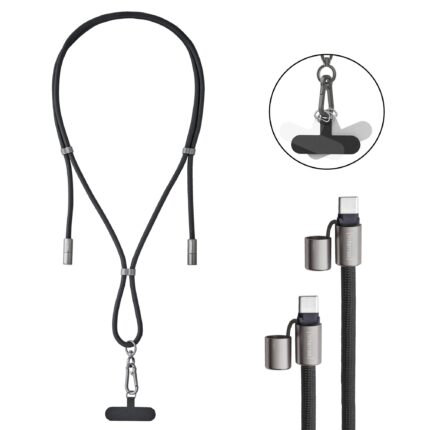 INTENSO CABLE USB-C TO USB-C 1.65M/LANYARD BLACK 7991000 INTENSO