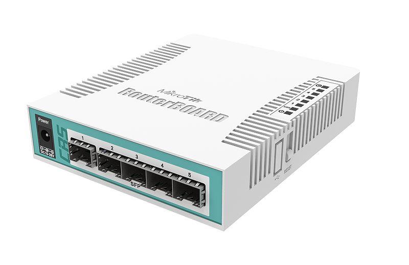dcaaf560-9d5f-4fbe-a6ad-3b21a678ff8a-1 MIKROTIK NET ROUTER/SWITCH 5PORT SFP/CRS106-1C-5S MIKROTIK - Image 1