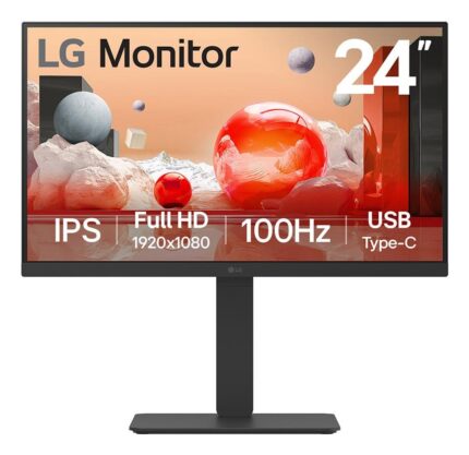 LG LCD Monitor|LG|23.8"|Business|Panel IPS|1920x1080|16:9|100Hz|5 ms|Speakers|Swivel|Pivot|Height adjustable|Tilt|24BA750-B