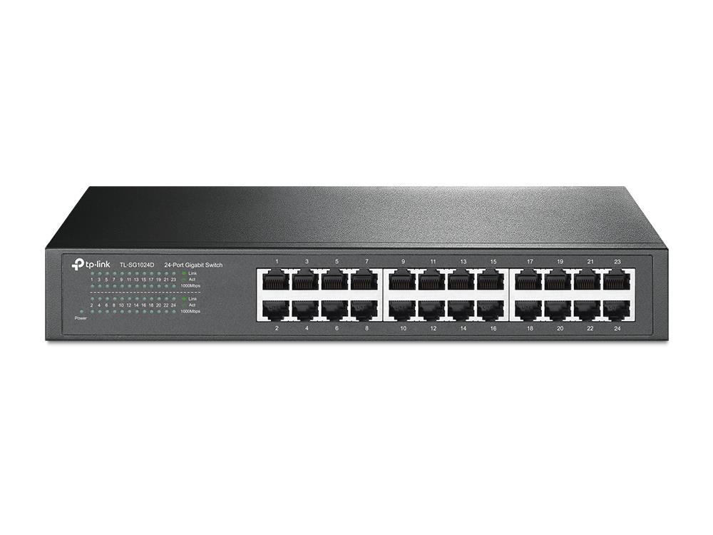 ddee91ac-cacd-46bd-9323-d52672dc998c-1 TP-LINK Switch|TP-LINK|24x10Base-T / 100Base-TX / 1000Base-T|TL-SG1024D - Image 1