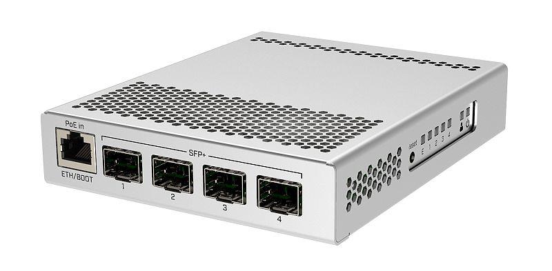 ddf21091-eac2-44be-856c-b4d46182f38d-1 MIKROTIK Switch|MIKROTIK|PoE ports 1|CRS305-1G-4S+IN - Image 1