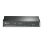 TP-LINK Switch|TP-LINK|Desktop/pedestal|8x10Base-T / 100Base-TX|PoE ports 4|TL-SF1008LP