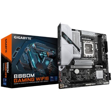 GIGABYTE Mainboard|GIGABYTE|Intel B860 Express|LGA1851|Micro-ATX|Memory DDR5|Memory slots 2|B860MGAMINGWIFI6