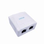 GEMBIRD CABLE ACC MOUNT BOX CAT6A FTP/2P NCAC-2F6A-01 GEMBIRD