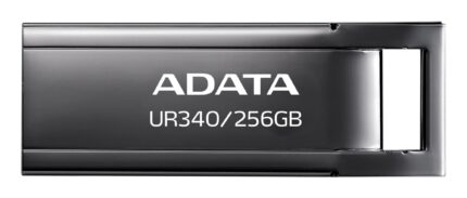 ADATA MEMORY DRIVE FLASH USB3.2 256G/BLACK AROY-UR340-256GBK ADATA