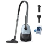 PHILIPS Vacuum Cleaner|PHILIPS|Input power 800 W|Dust capacity 3 L|Cylinder vacuum|Cleaning type Dry|Dust container Dust bag|Colour Blue|XD1142/10