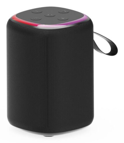 GEMBIRD Portable Speaker|GEMBIRD|Black|Wireless|Bluetooth|SPK-BT-LED-08S