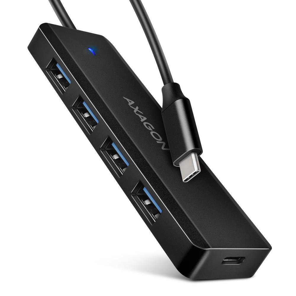 e4210f34-0331-4bc9-a7b0-9e47fc4a3209 AXAGON I/O HUB USB-C TRAVEL/0.19M HUE-C1C AXAGON - Image 1