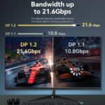 CABLE DP TO DP 1M/BLACK HAKBF VENTION - Image 4