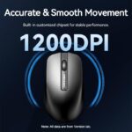 MOUSE USB OPTICAL BLACK/KTABG VENTION - Image 6