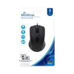 MEDIARANGE MOUSE USB OPTICAL BLACK/3-BUTTON MROS210 MEDIARANGE