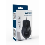 MOUSE USB OPTICAL/BLACK MUS-4B-02 GEMBIRD - Image 2