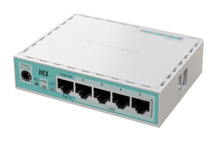 MIKROTIK NET ROUTER 10/100/1000M 5P HEX/E50UG MIKROTIK