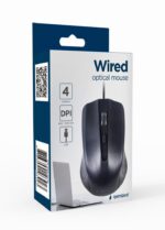 MOUSE USB OPTICAL/BLACK MUS-4B-01 GEMBIRD - Image 2