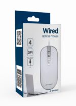 MOUSE USB OPTICAL WHITE/SILVER/MUS-4B-06-WS GEMBIRD - Image 3