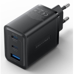 VENTION MOBILE CHARGER WALL 65W USB/3P BLACK FERB0-EU VENTION