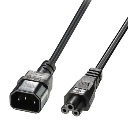 LINDY CABLE POWER IEC C14 TO IEC C5/2M 30341 LINDY