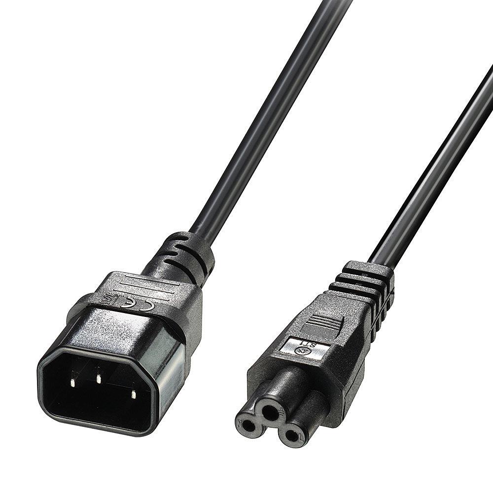 eb8124a5-88cd-4f7b-ac3f-0f8315f31ccb LINDY CABLE POWER IEC C14 TO IEC C5/2M 30341 LINDY - Image 1