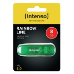 MEMORY DRIVE FLASH USB2 8GB/GREEN 3502460 INTENSO - Image 3