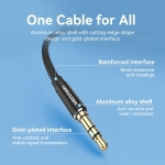 CABLE AUDIO 3.5MM TO 3.5MM/0.5M BAXBD VENTION - Image 11