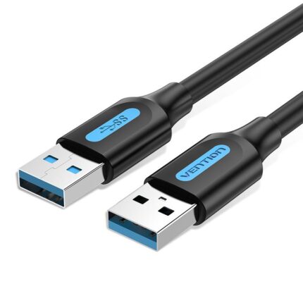VENTION CABLE USB3.0 MALE TO MALE/2M BLACK CONBH VENTION