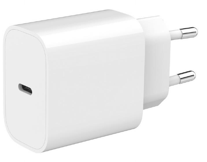 ee8fe423-d5d4-4330-bcee-b8b332e5414c CHARGER USB-C 20W 1PORT/TA-UC-PD20-01-W GEMBIRD - Image 1