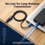 CABLE USB2.0 MALE TO FEMALE/3M BLACK CBIBI VENTION - Image 5