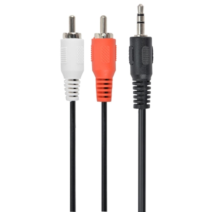 CABLE AUDIO 3.5MM TO 2RCA 2.5M/CCA-458-2.5M GEMBIRD