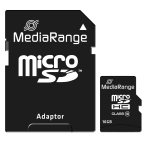MEMORY MICRO SDHC 16GB C10/W/ADAPTER MR958 MEDIARANGE - Image 4