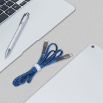 CABLE USB-C TO USB-C 1.2M/BLUE PS6105 BL12 RIVACASE - Image 7