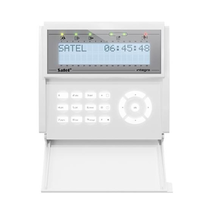 SATEL KEYPAD LCD /INTEGRA WHITE/INT-KLCD-W SATEL