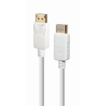 GEMBIRD CABLE DISPLAY PORT 1.8M/WHITE CC-DP2-6-W GEMBIRD