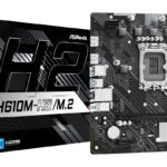ASROCK Mainboard|ASROCK|Intel H610|LGA1700|Micro-ATX|Memory DDR4|Memory slots 2|1xPCI-Express 3.0 1x|1xPCI-Express 4.0 16x|1xM.2|2xHDMI|4xUSB 2.0|2xUSB 3.2|1xPS/2|1xRJ45|3xAudio port|H610M-H2/M.2