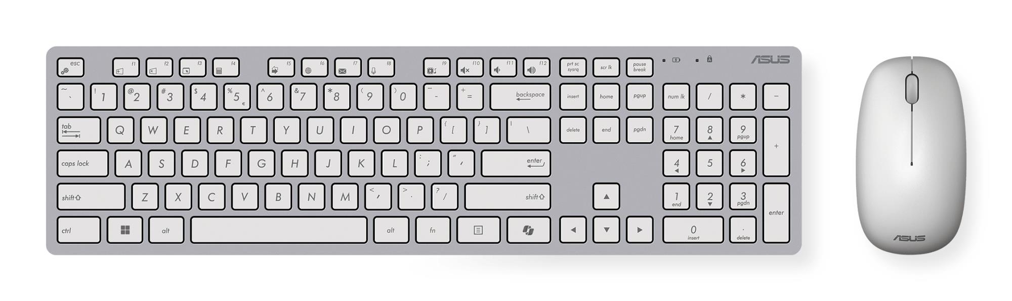 f60230d9-4af1-4b2d-bbaf-7c8292c71ddb-1 ASUS KEYBOARD +MOUSE WRL OPT. W5000/WHITE 90XB0430-BKM3D0 ASUS - Image 1