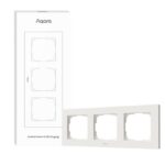 AQARA SMART SWITCH FRAME H2 (3-GANG)/WHITE FE-X02D-W AQARA