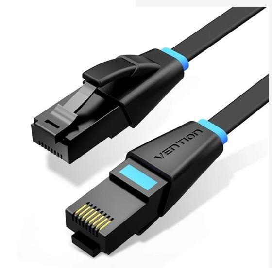 f7fdfafa-a907-43f6-b34f-09fa759194a8 PATCH CABLE CAT.6 UTP/3M BLACK IBJBI VENTION - Image 1